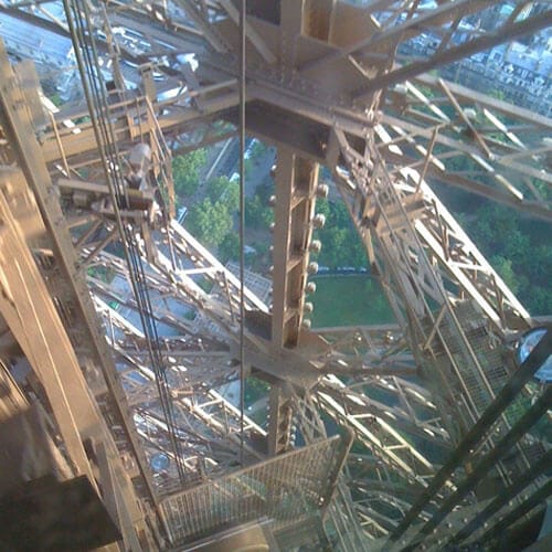 Photo of Eiffel Tower structure