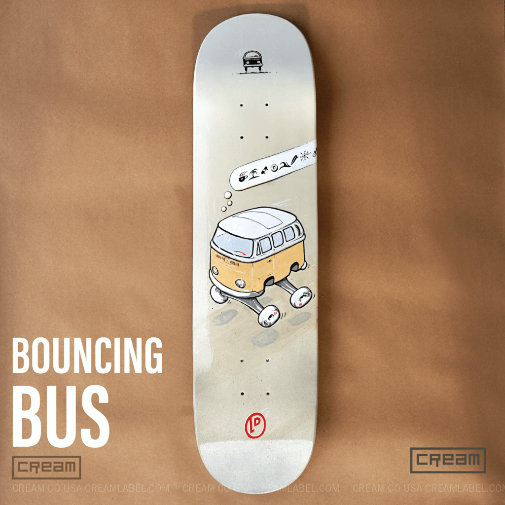 bouncing bus deck from Cream Co