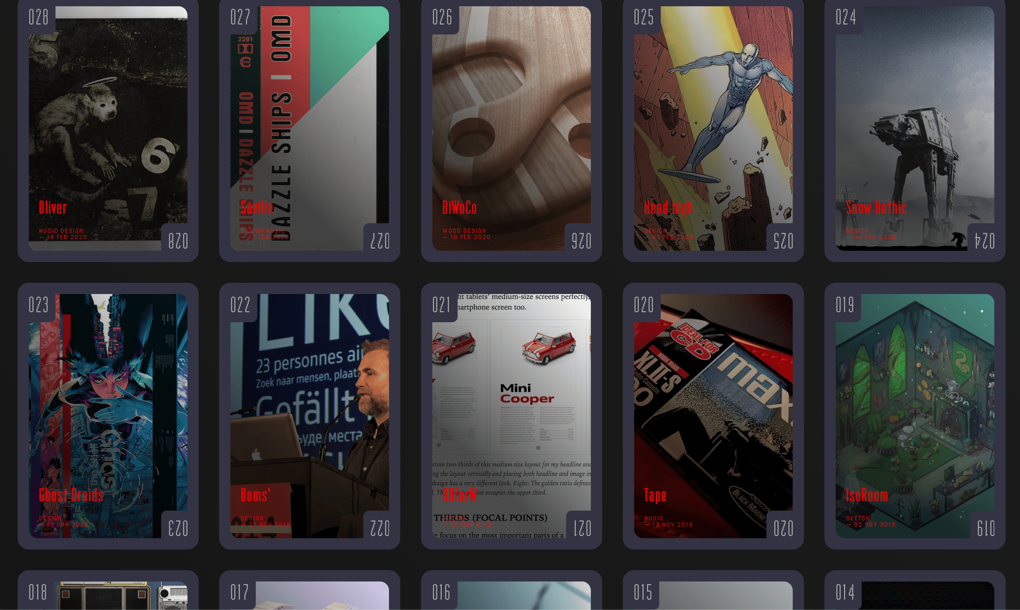 2020 redesign of LukeDorny's website v6
