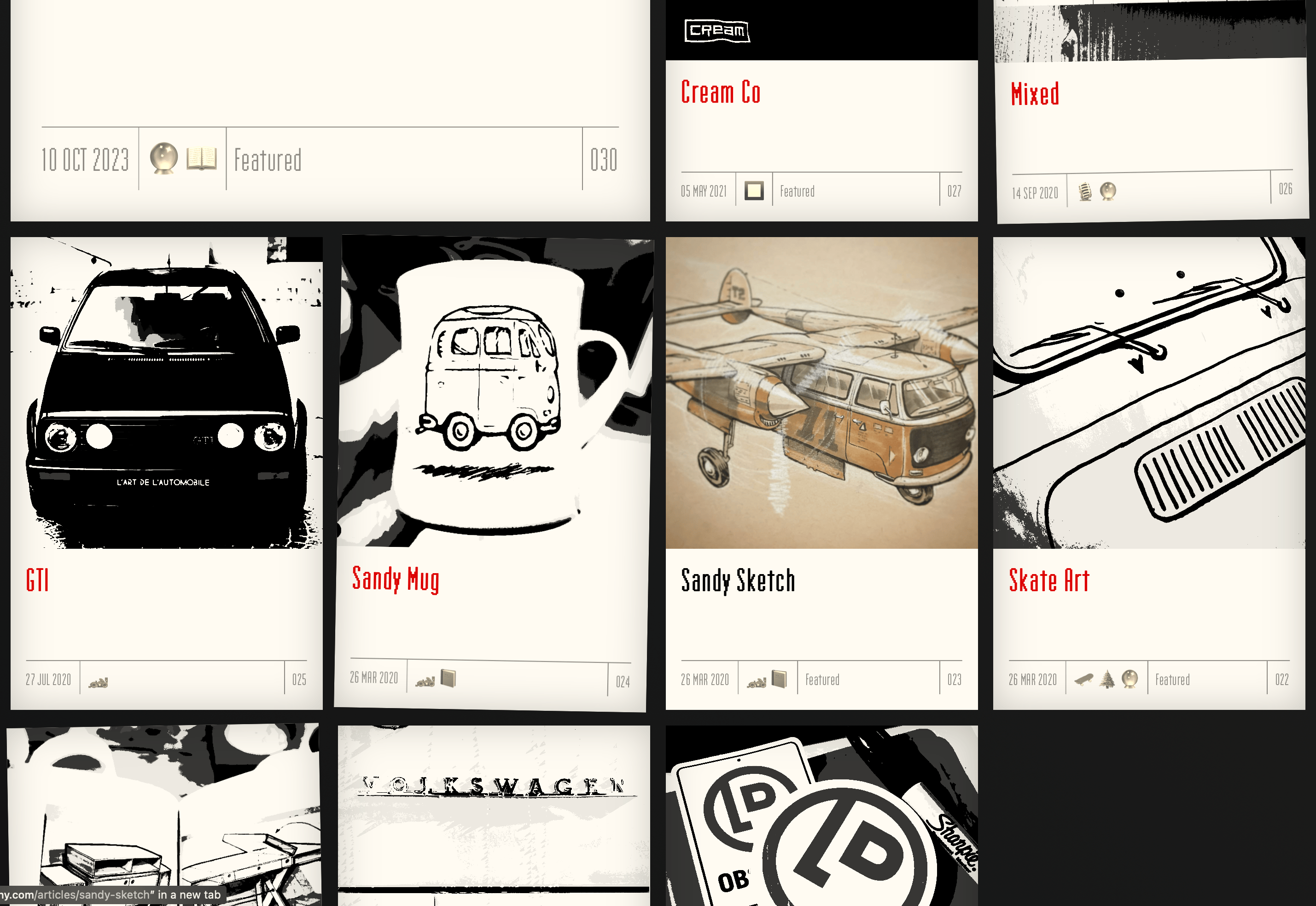 2020 redesign of LukeDorny's website v6