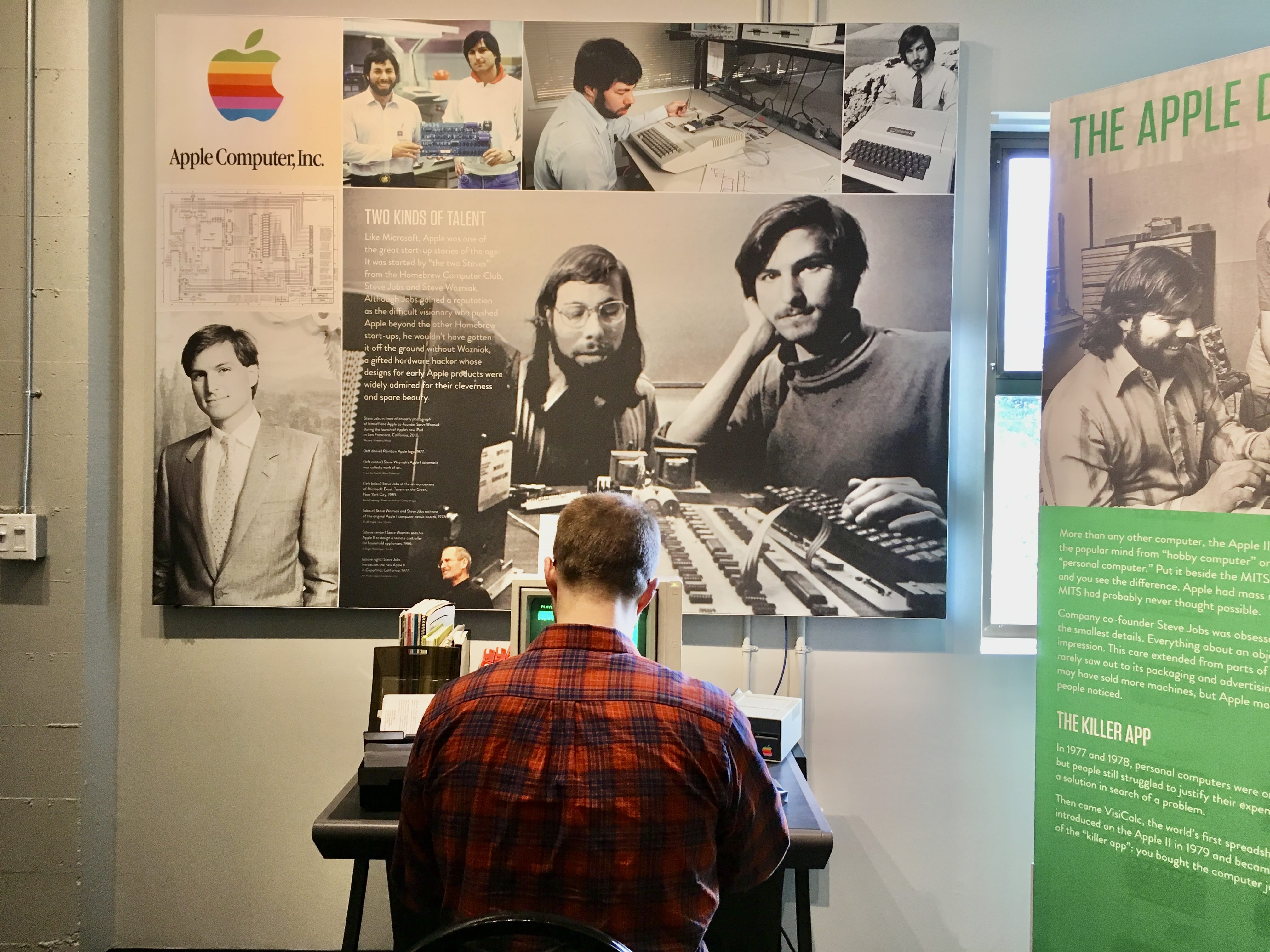 Brian at the living computers museum