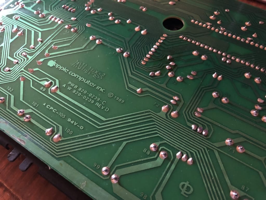 apple keyboard circuit board