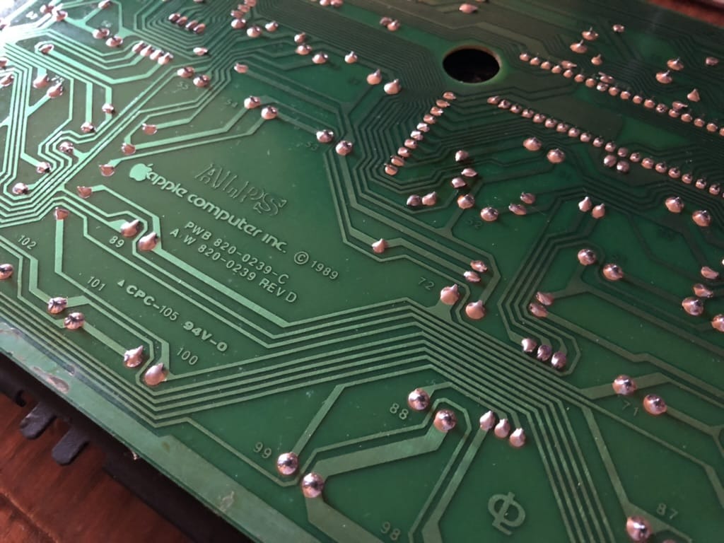 apple keyboard circuit board