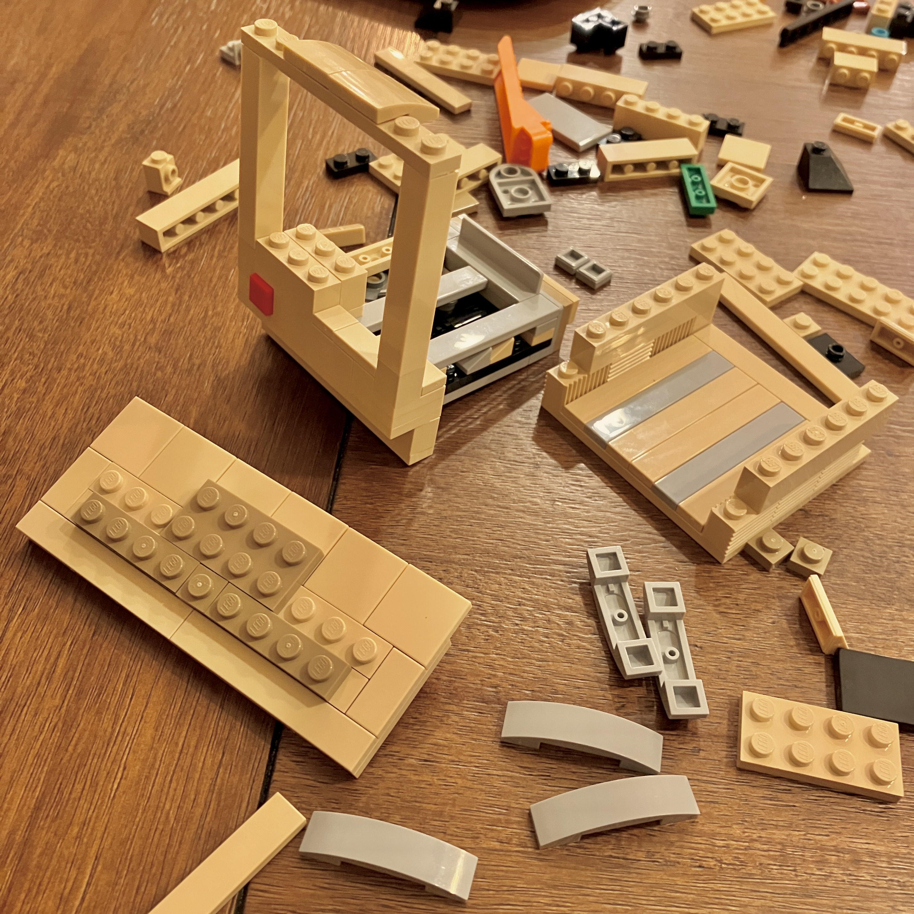 Assembling the Lego Mac