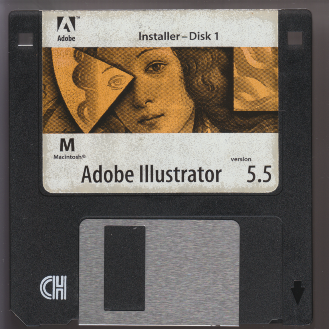 Adobe Illustrator diskette image