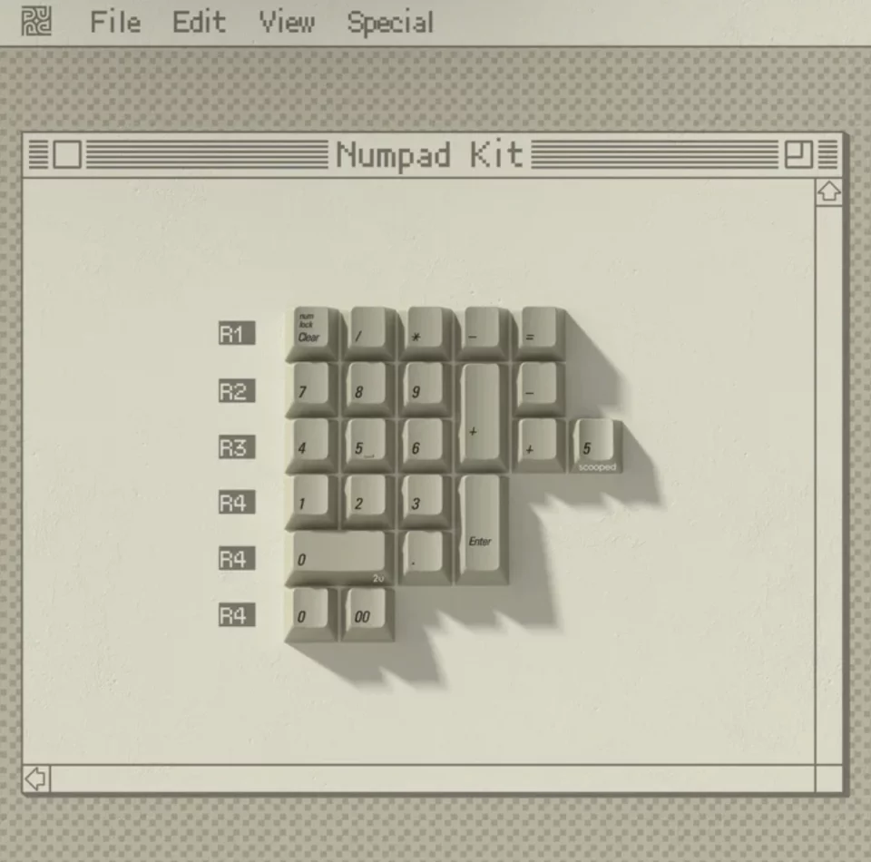 promo for 1984 keycaps