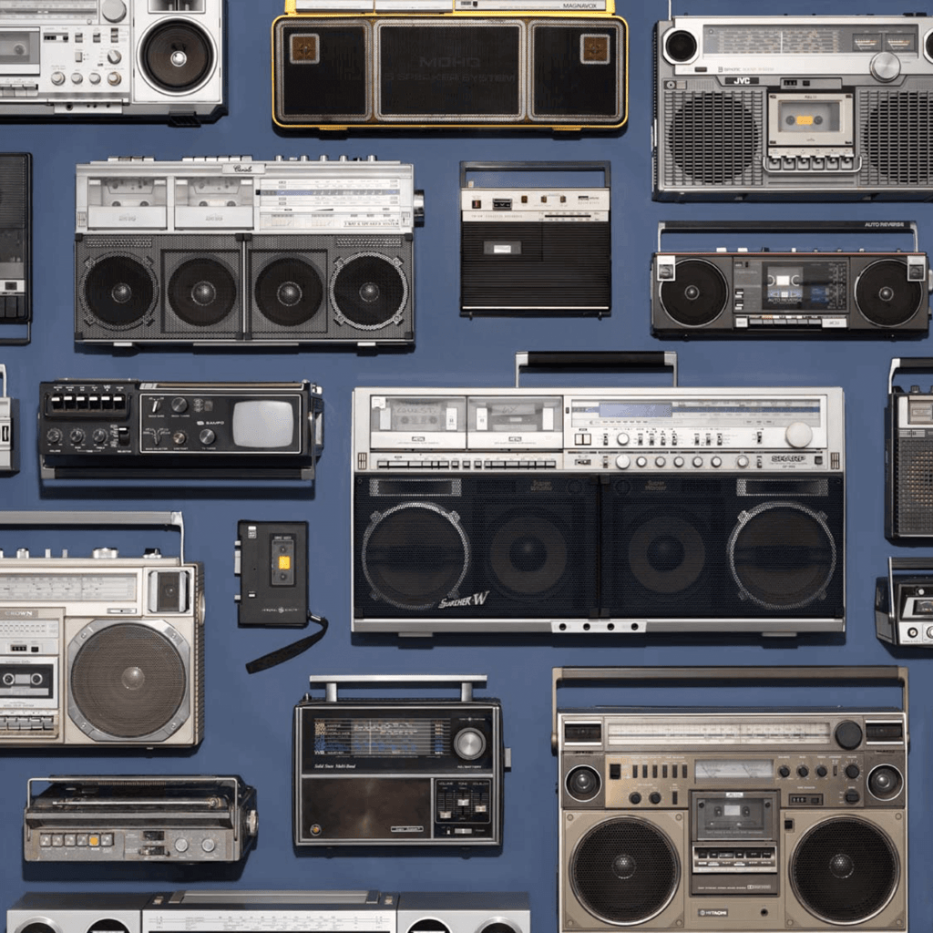 Jim Golden Studios Boomboxes