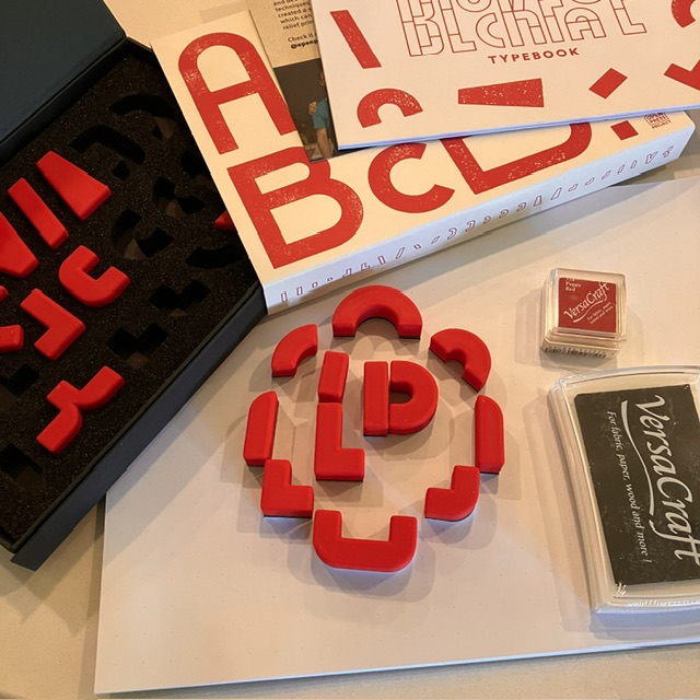 Block face printing kit
