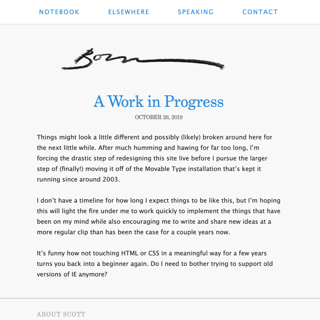 boms progress