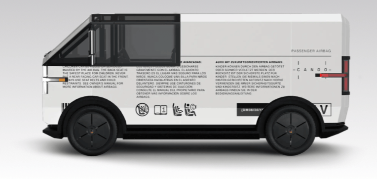 Canoo vehicles
