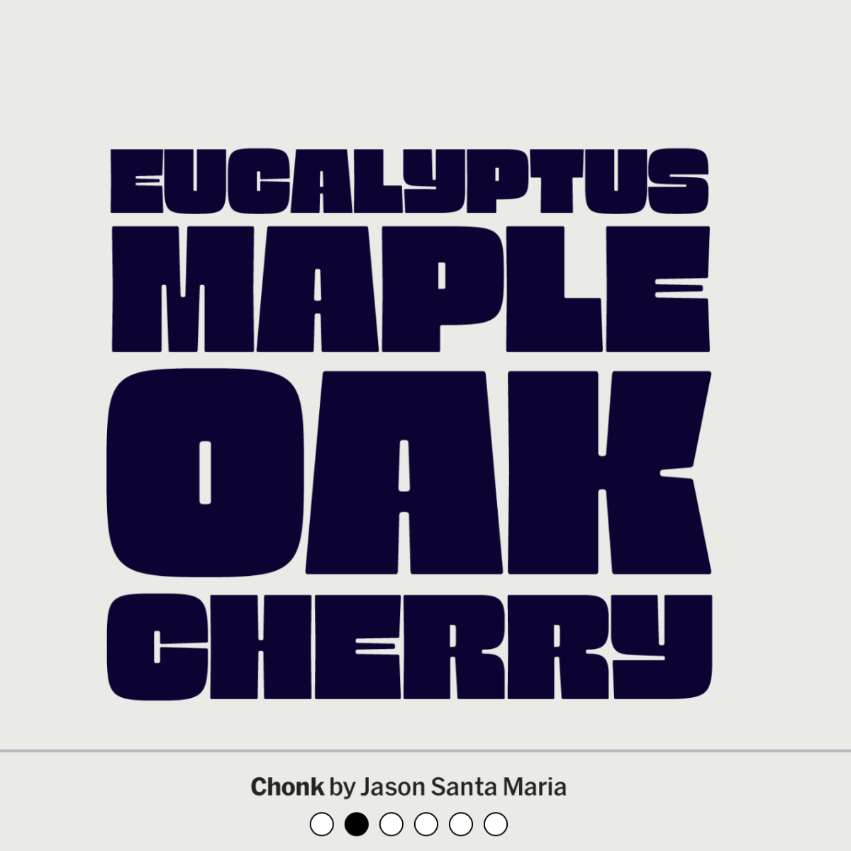 Type design by Jason Santa Maria