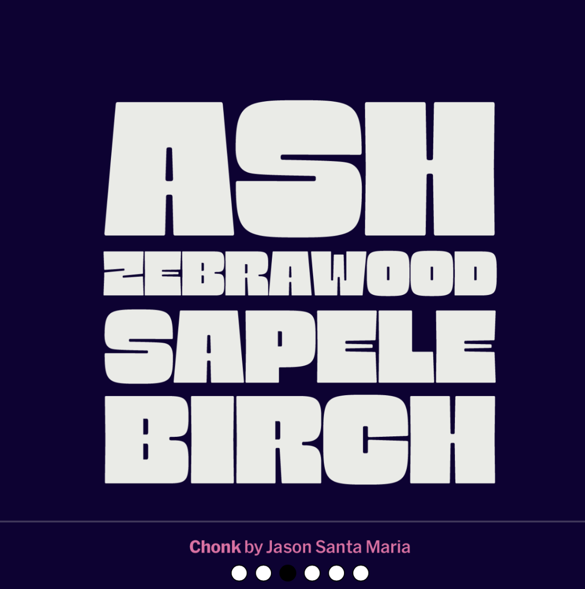 Type design by Jason Santa Maria