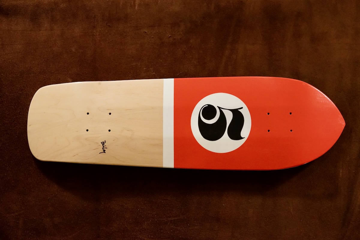 skateboard deck art by Brian Levy