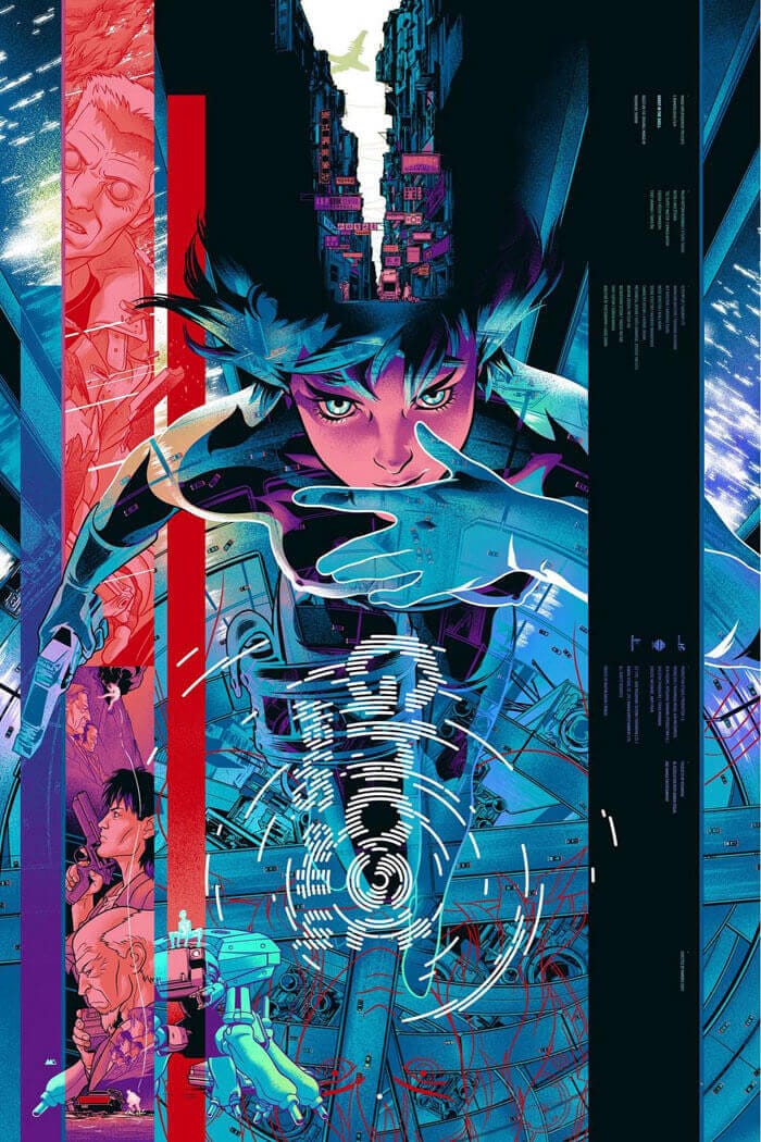 Ghost In The Shell (Original Anime) Alternate Movie Poster Design