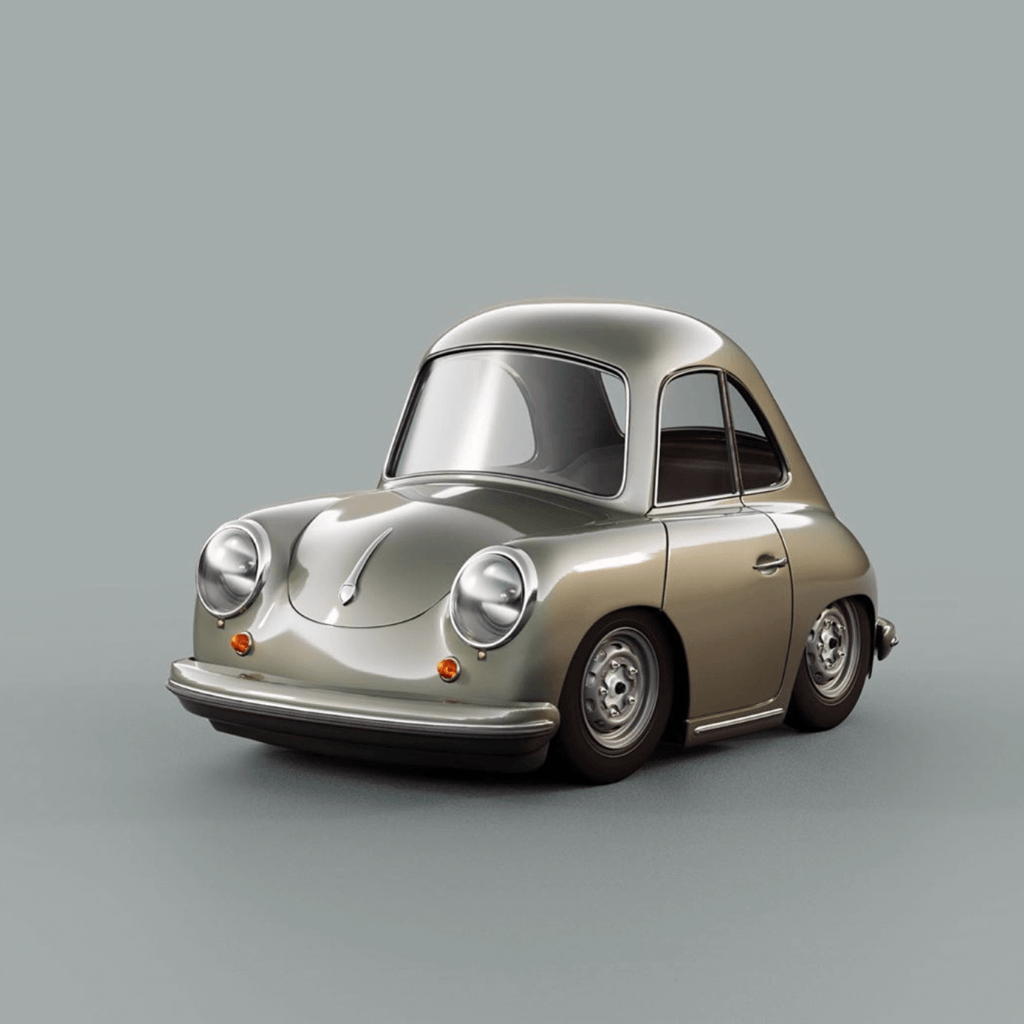 3D Porsche 356