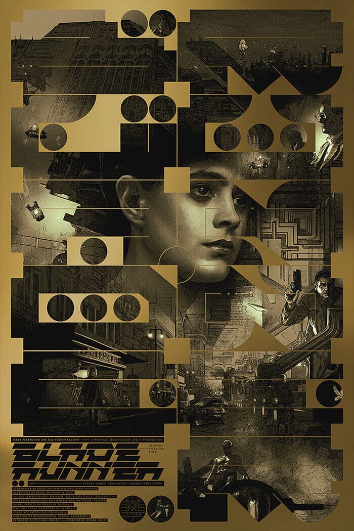 Blade Runner Alternate Movie Poster Design Full