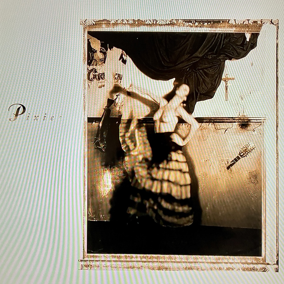 cover art for pixies' album surfer rosa