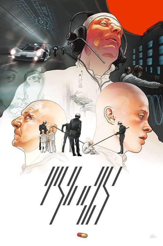 Martin Ansin's THX-1138 Alternate Movie Poster Design